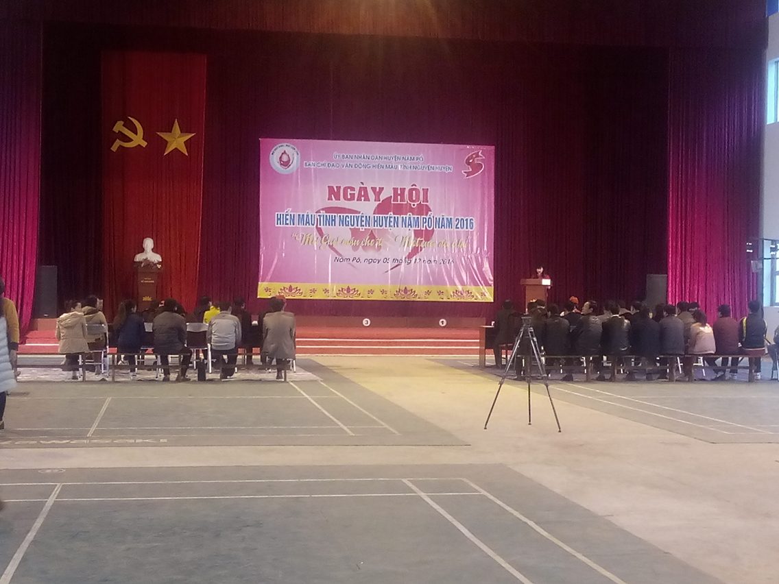 “Hiến máu tình nguyện” – Một nghĩa cử cao đẹp