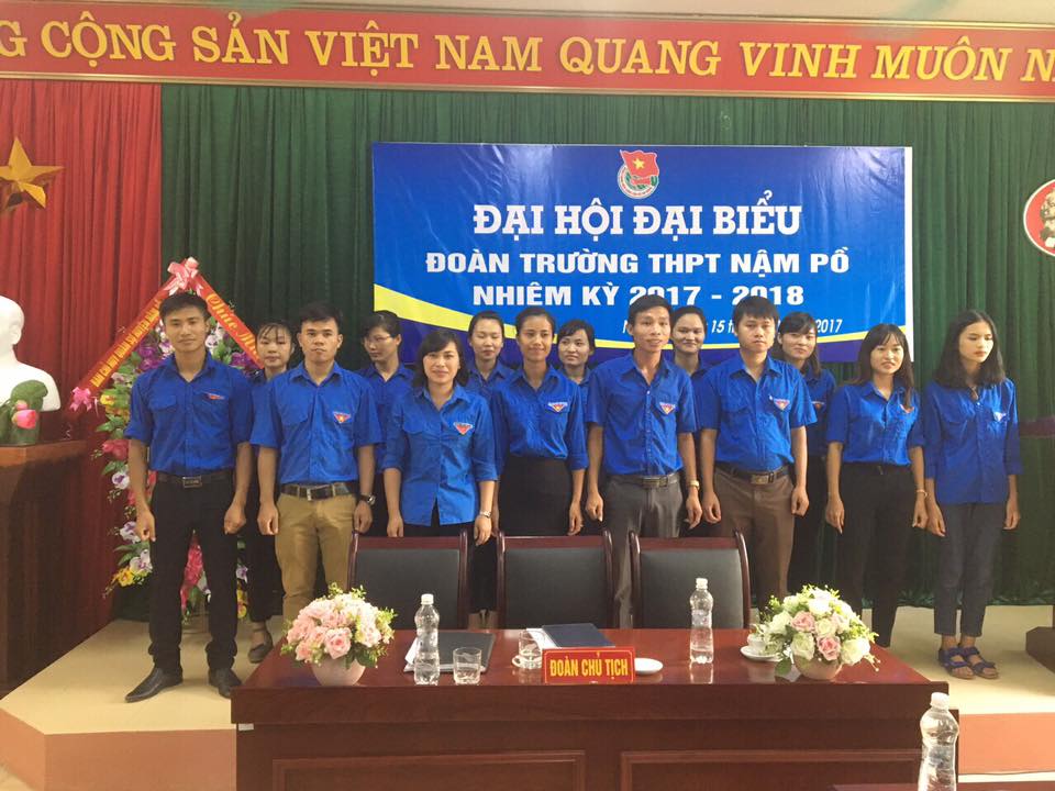 ĐOÀN TNCS HỒ CHÍ MINH TRƯỜNG THPT NẬM PỒ TỔ CHỨC THÀNH CÔNG ĐẠI HỘI LẦN THỨ II – NHIỆM KỲ 2017 – 2018
