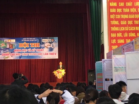 Trường THPT Nậm Pồ đạt 3 giải cuộc thi "KHKT" cấp tỉnh lần thứ V năm học 2017-2018