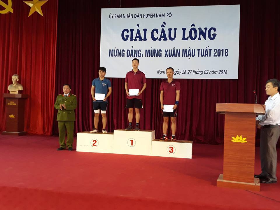Trường THPT Nậm Pồ đạt hai giải nhì tại giải cầu lông mừng Đảng, mừng xuân huyện Nậm Pồ.